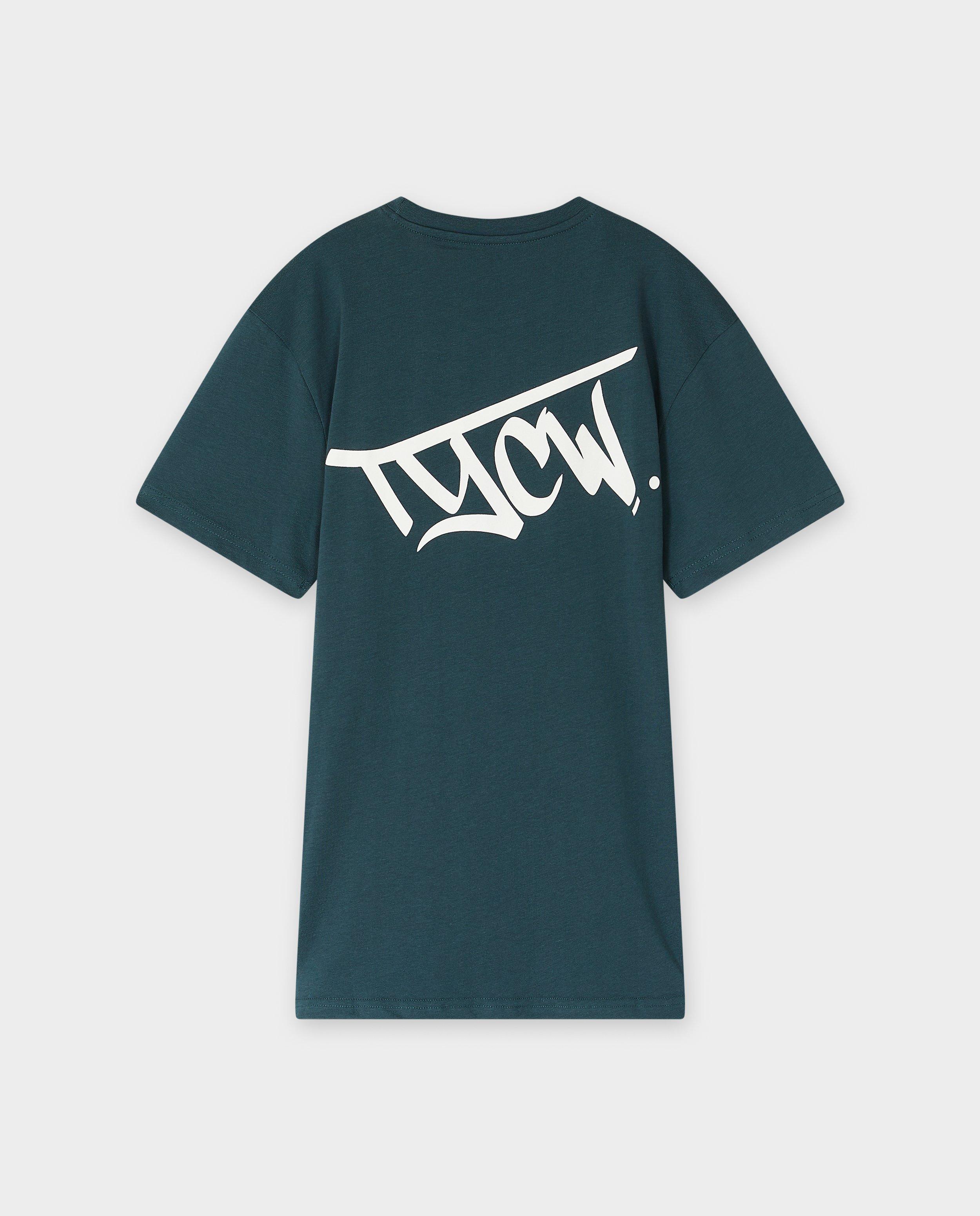 Tricou Tiffosi cu imprimeu pe spate kaki