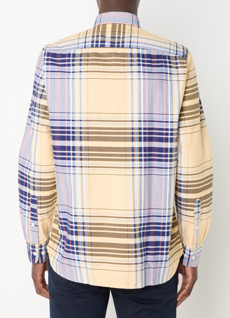 Camisa Tommy Hilfiger Heritage de corte regular com estampa xadrez.