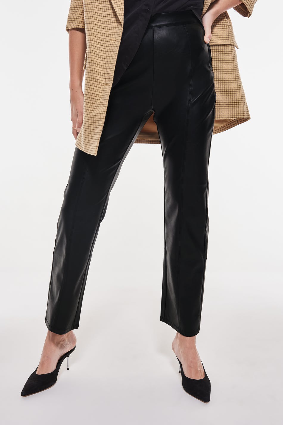 Mindy pu trousers