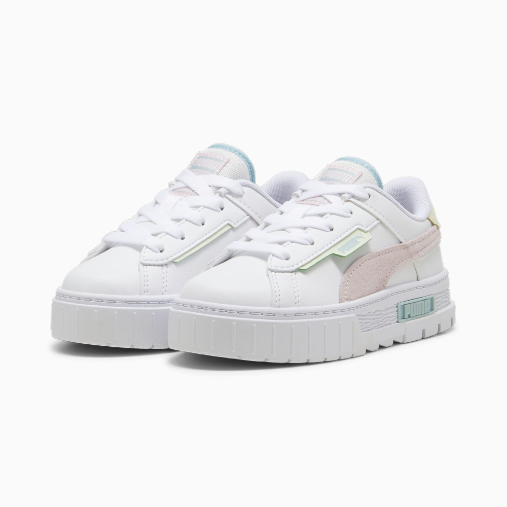 PUMA Mayze Crashed 393807_04 / weiss