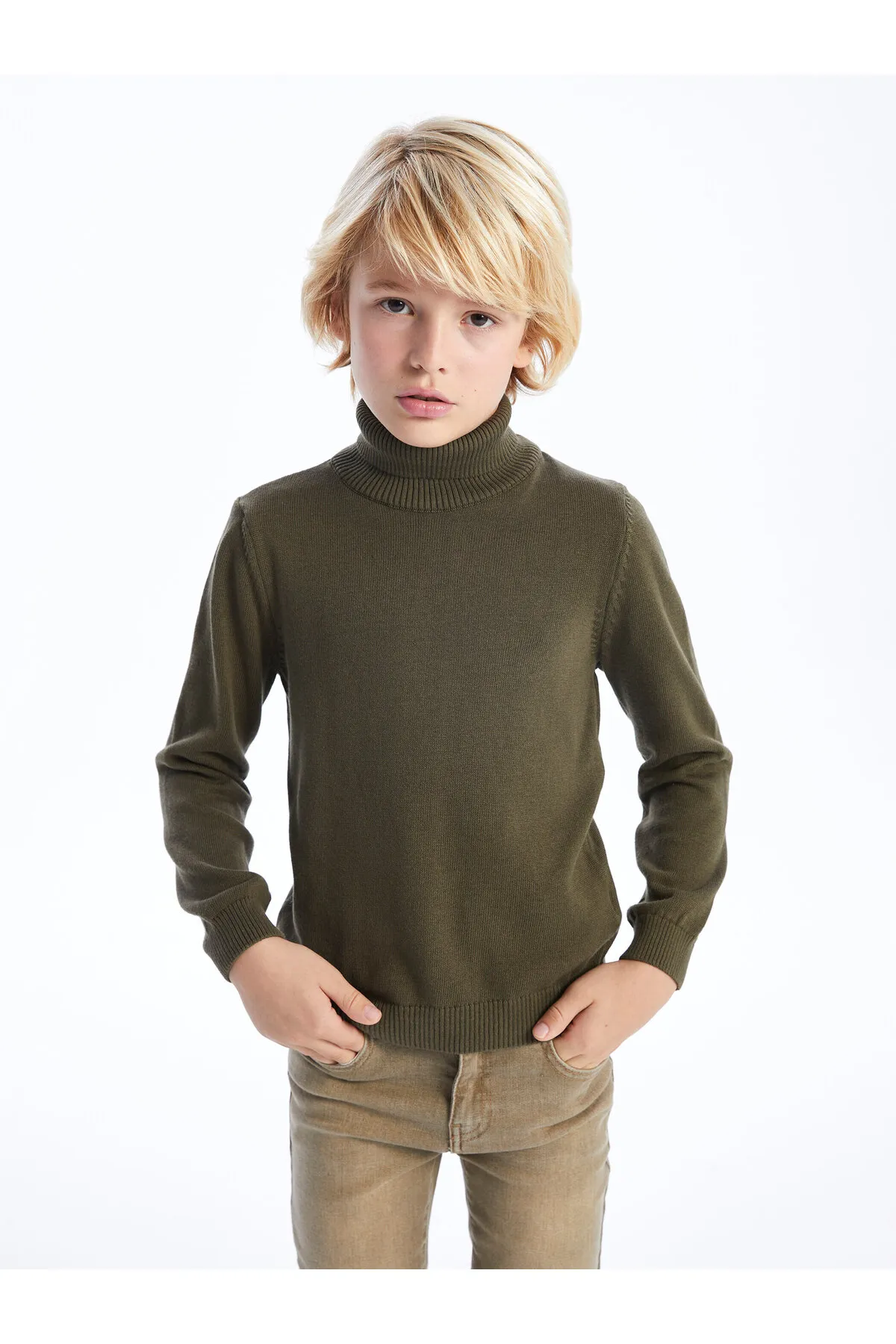 LC Waikiki  Pullover - Khaki - Regular Fit