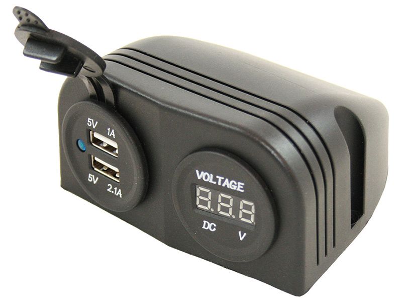 Haba Aufbau USB Spannung Indikator
