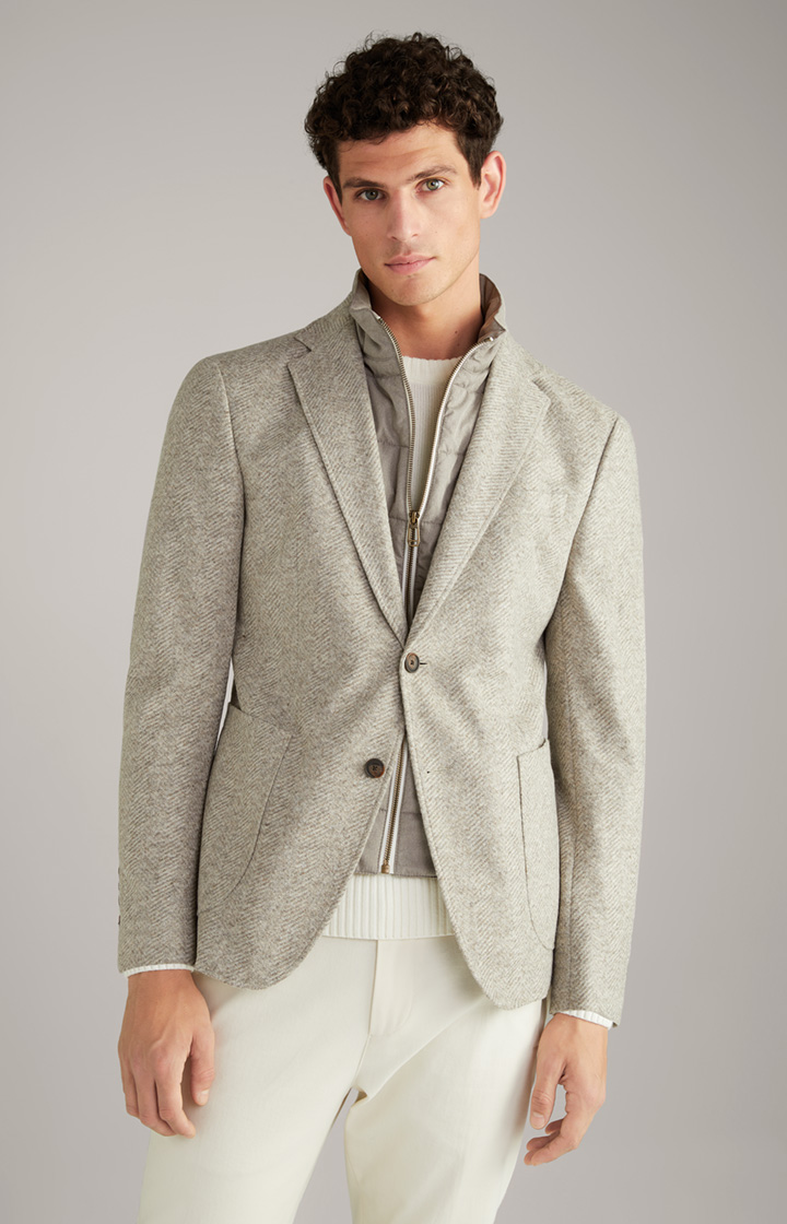 Sakko Hecton in Beige meliert