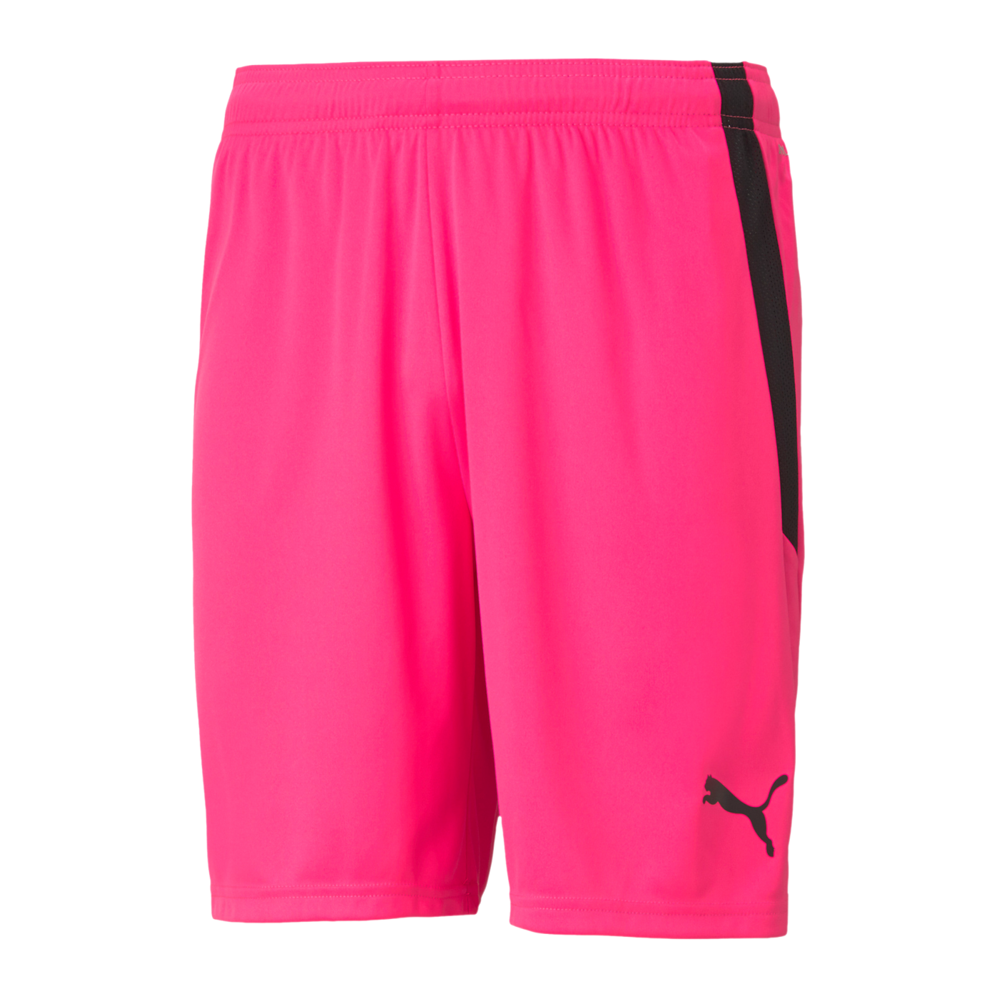 PUMA teamLIGA Short Pink Schwarz F25