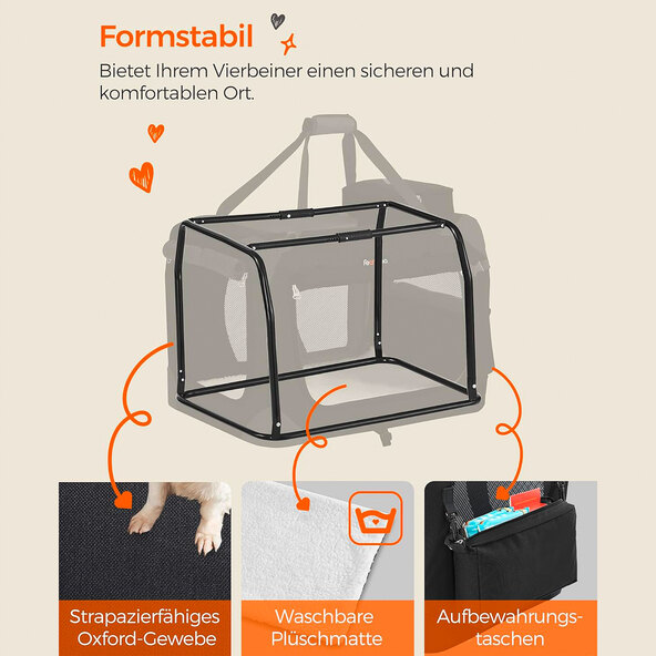 Hunde-Transportbox, faltbar