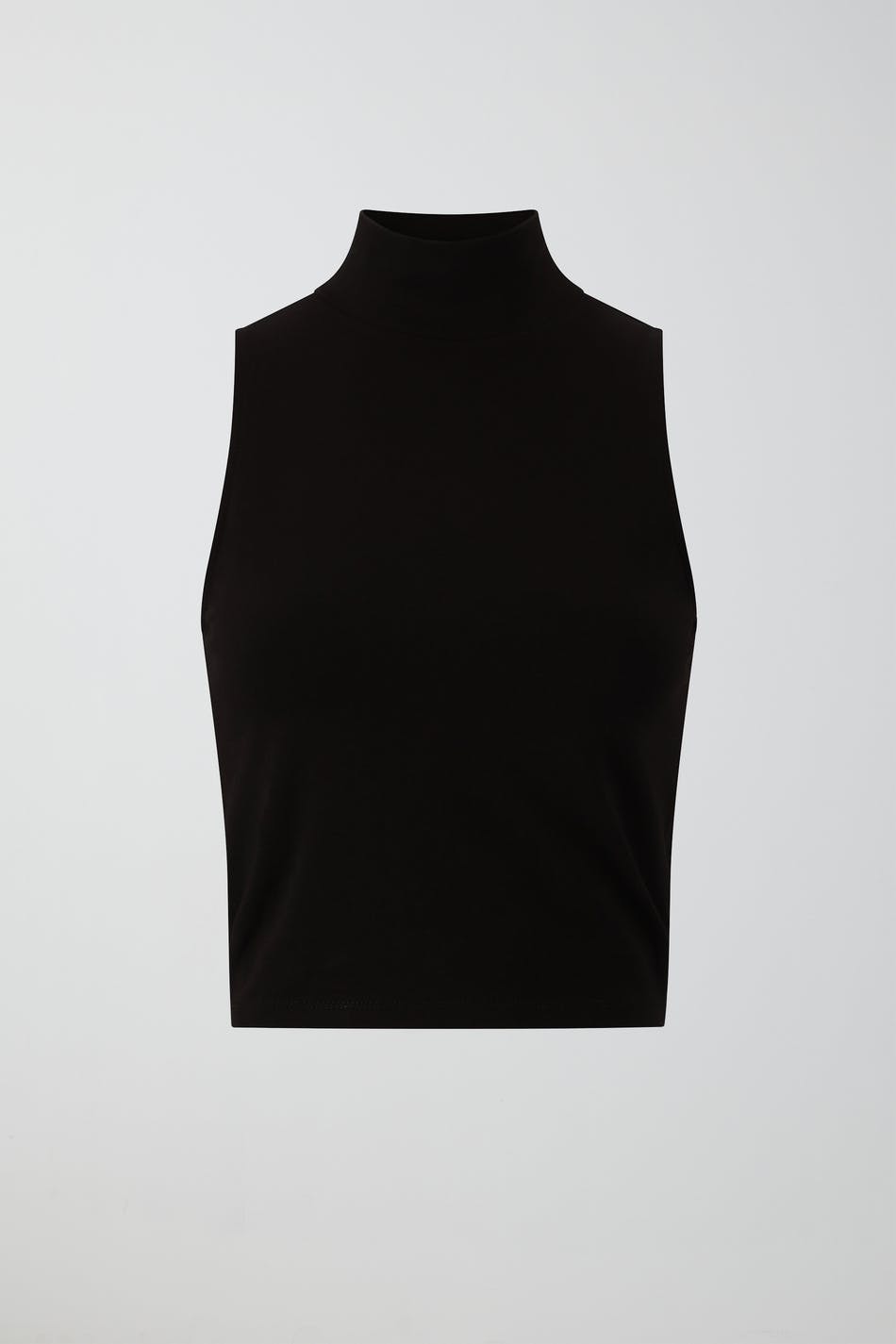 Cropped polo tank