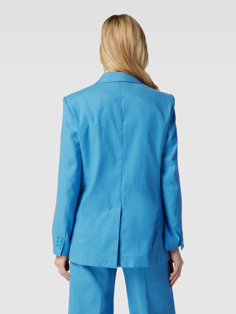 Blazer mit Reverskragen in hellblau