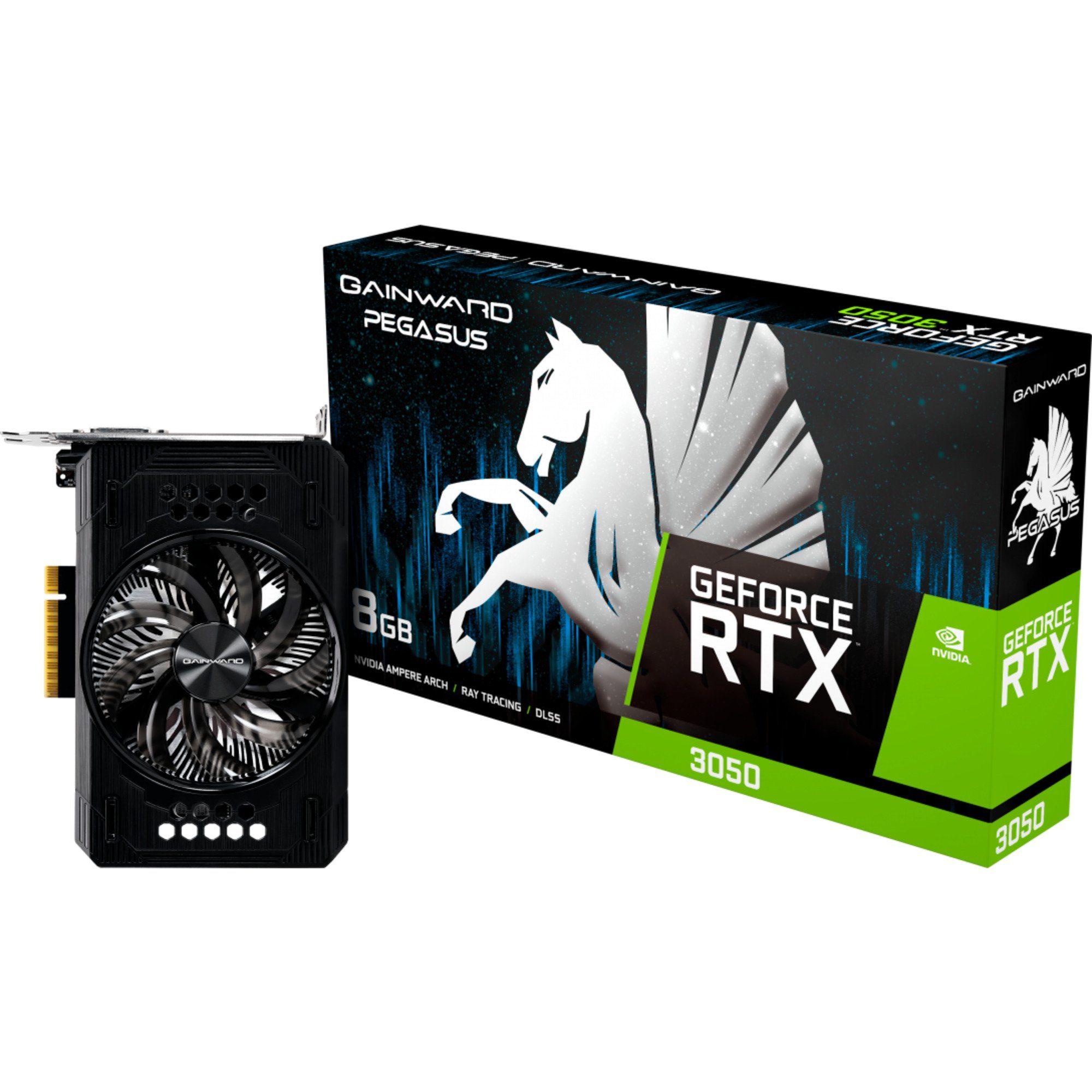 Gainward Gainward GeForce RTX 3050 Pegasus, Grafikkarte, Grafikkarte (8 GB)