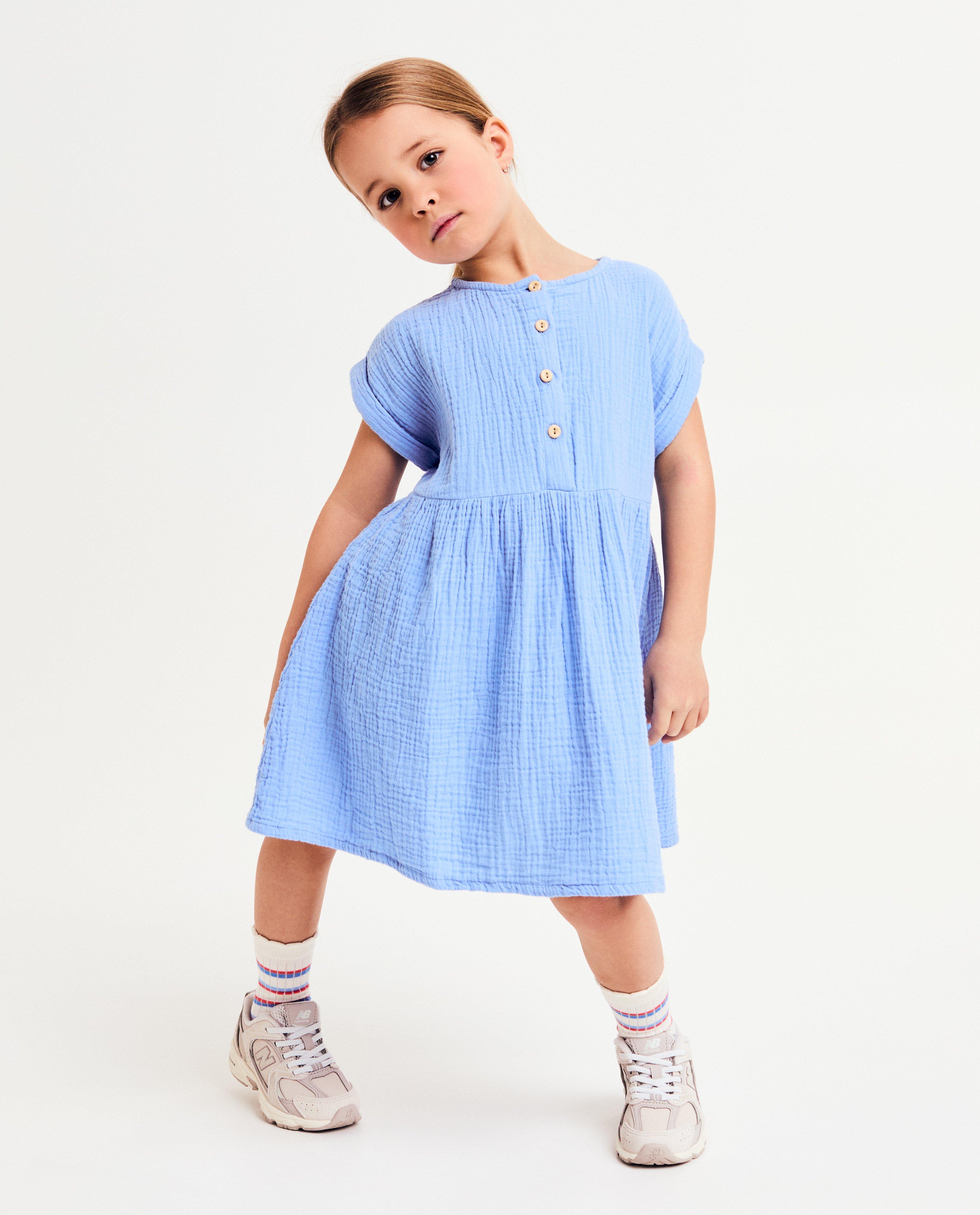 Rochie Besties Tetra albastru deschis