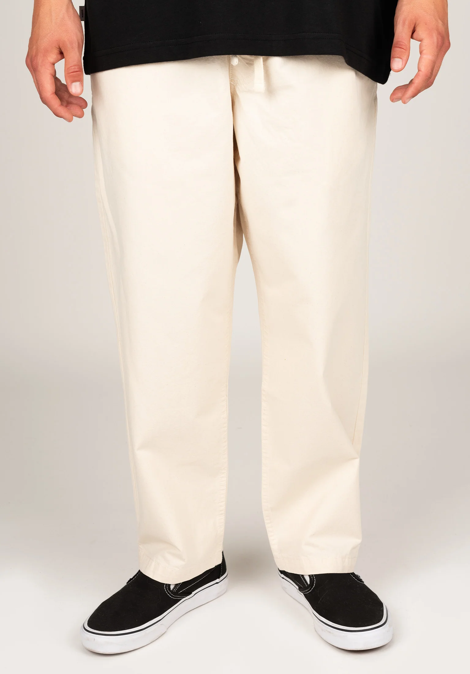 Range Loose Cropped Elastic Waist