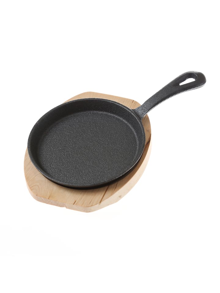 GAUMENKICK Servierpfanne Gusseisen in schwarz - D: 13cm günstig kaufen onesize