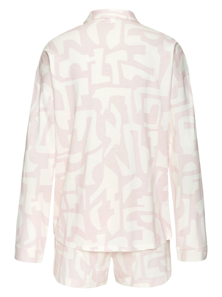 s.Oliver Shorty in rosa-weiß gemustert günstig kaufen