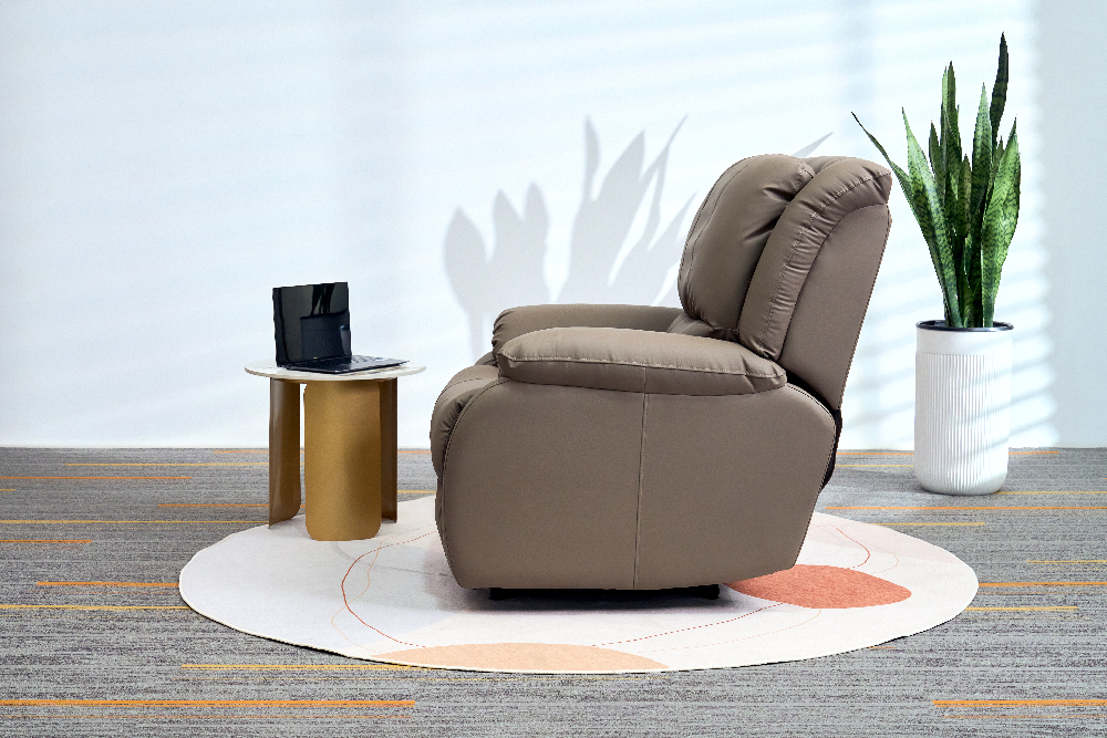 Happy Home Elektrischer Massagesessel mit Beinanhebung & verstellbare Rückenlehne HWP72-BRN
