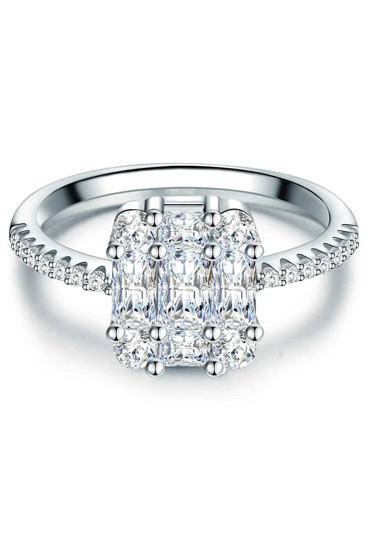 Trilani  Ring - Silberfarben - Zirkon