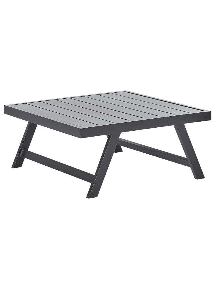 Beliani 2-tlg Lounge Set COCCORINO in Grau/Schwarz günstig kaufen onesize