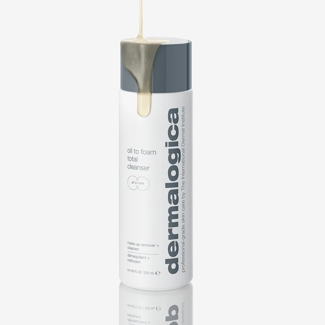 Limpiador facial en aceite que se transforma en espuma para el cuidado diario de la piel - Aceite limpiador facial, gel limpiador facial