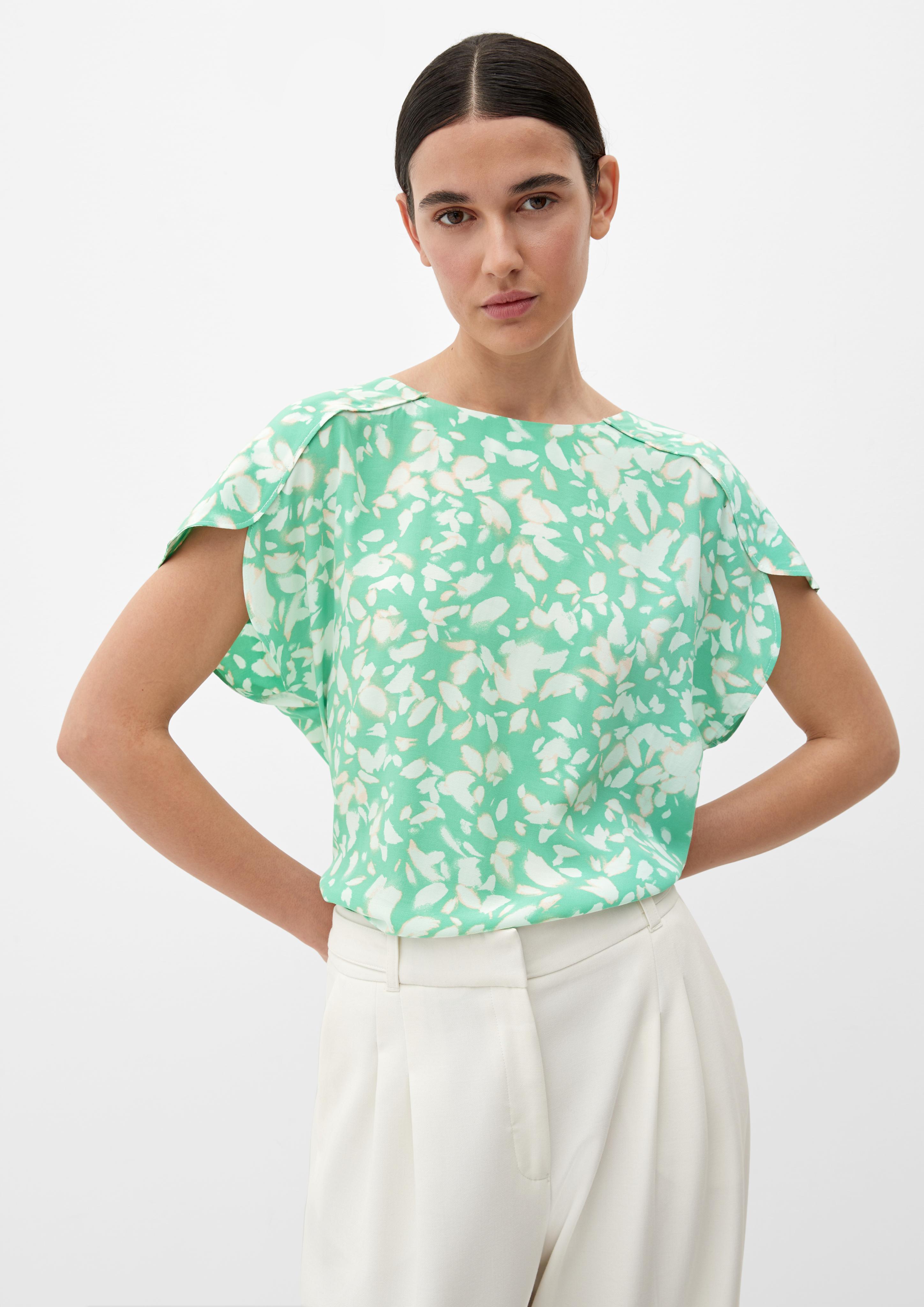 Gemusterte Bluse im Loose Fit  2130251-73A0