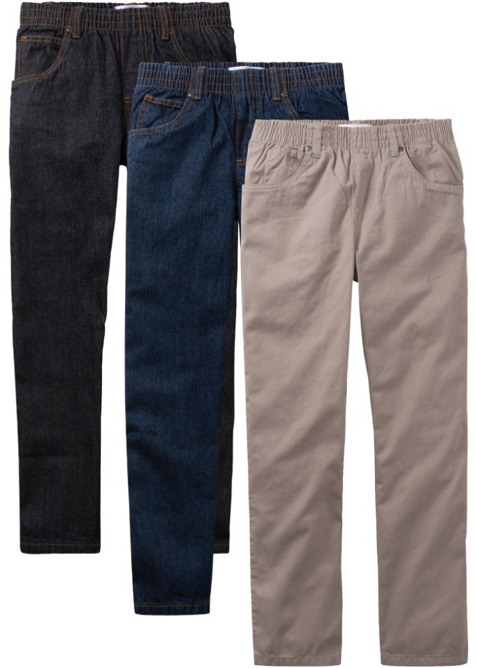 Jungen Schlupfhose (3er-Pack), Loose Fit