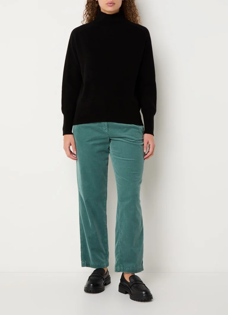 Tricou River Woods din lână merinos tricotată fin
