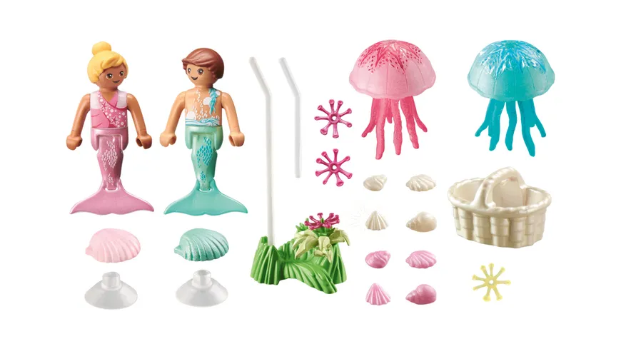 PLAYMOBIL 71504 - Princess Magic - Meerkinder mit Quallen