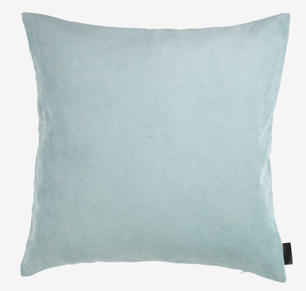 Fronha decorativa DUSKULL 50x50 verde menta