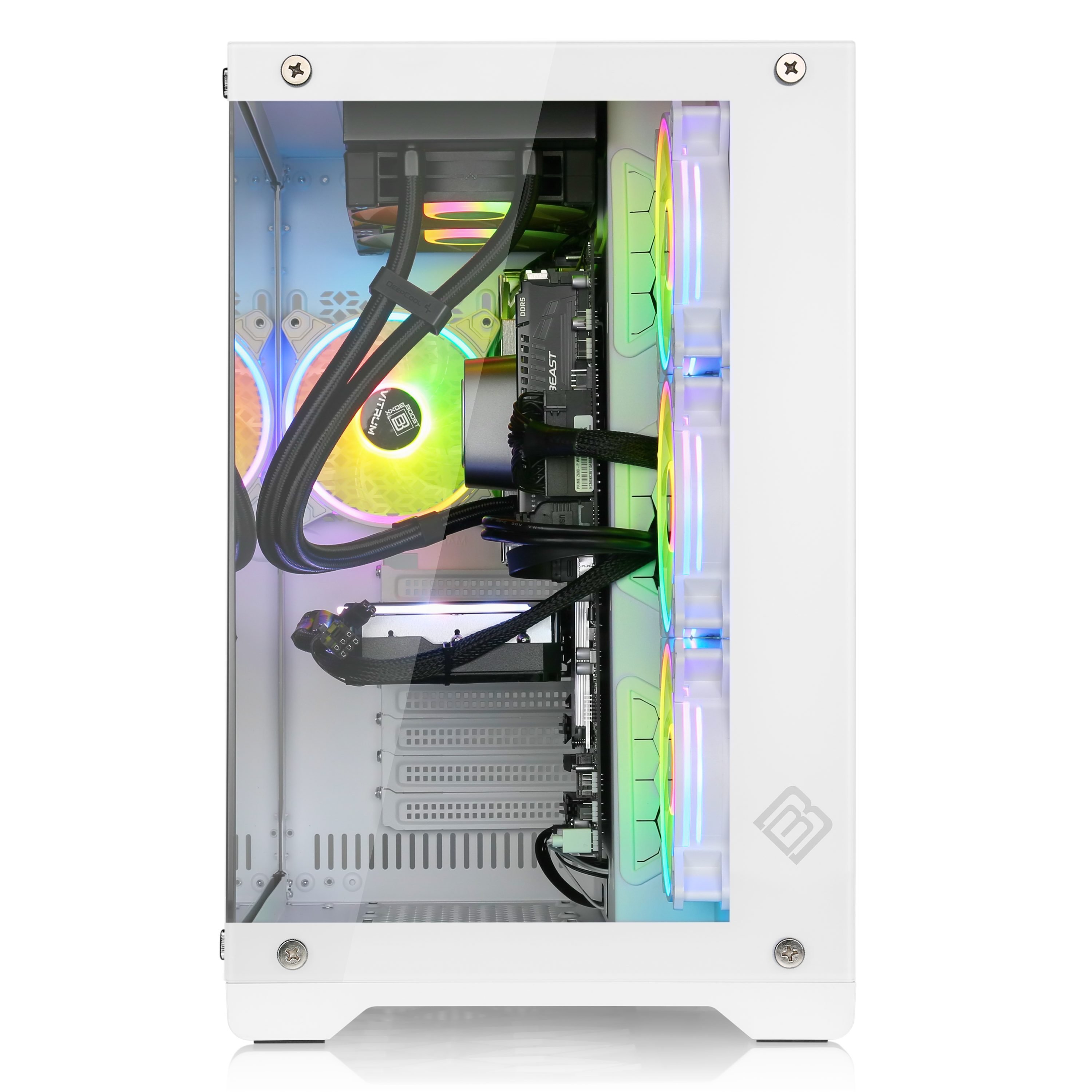 CSL Aqueon C55114 Advanced Edition Gaming-PC (Intel® Core i5 13400F, GeForce RTX 4060, 16 GB RAM, 1000 GB SSD, Wasserkühlung)