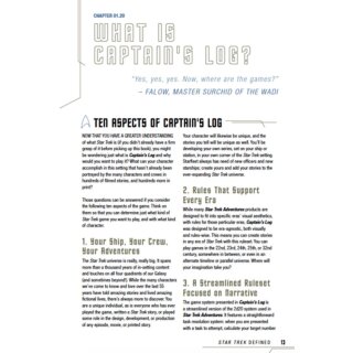 Star Trek Adventures: Captain's Log Solo Roleplaying Game (TNG edition) (EN)