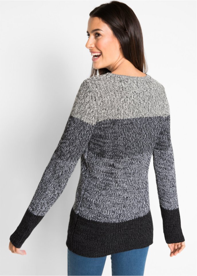 Pullover mit Streifenmuster