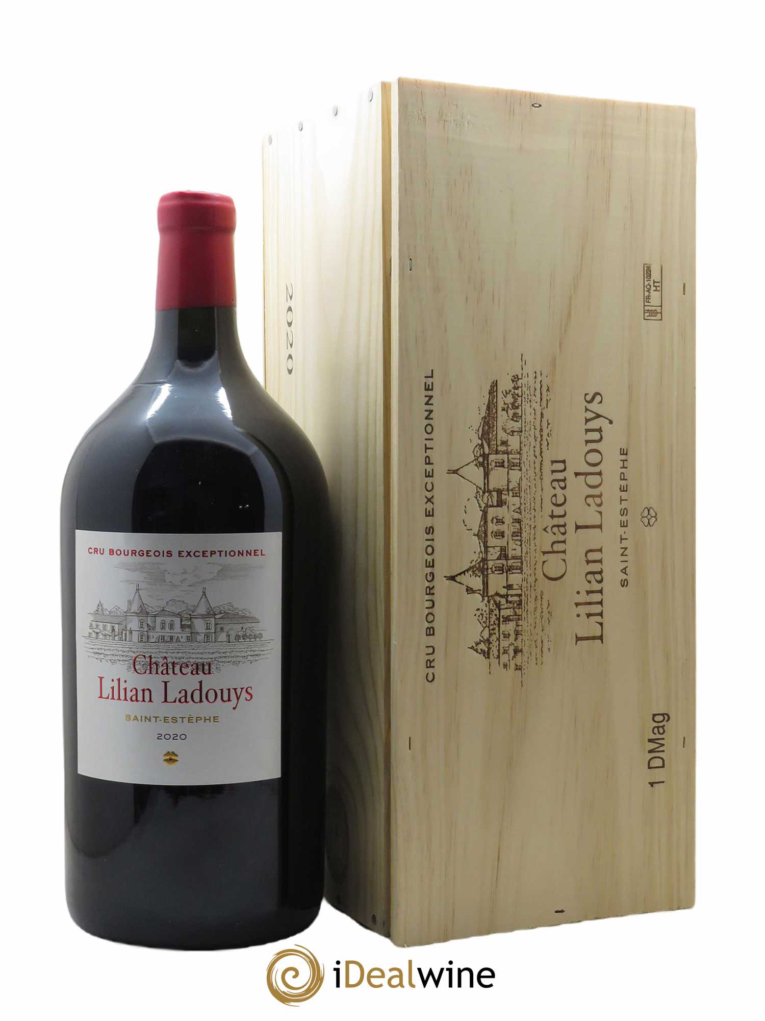 Château Lilian Ladouys Cru Bourgeois  2020 - Lot de 1 Double-magnum