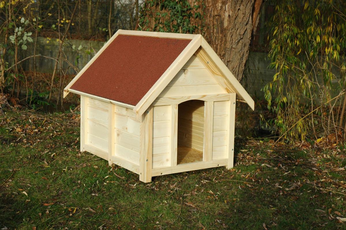 dobar Hundehütte für draußen, rot, Gr.XL