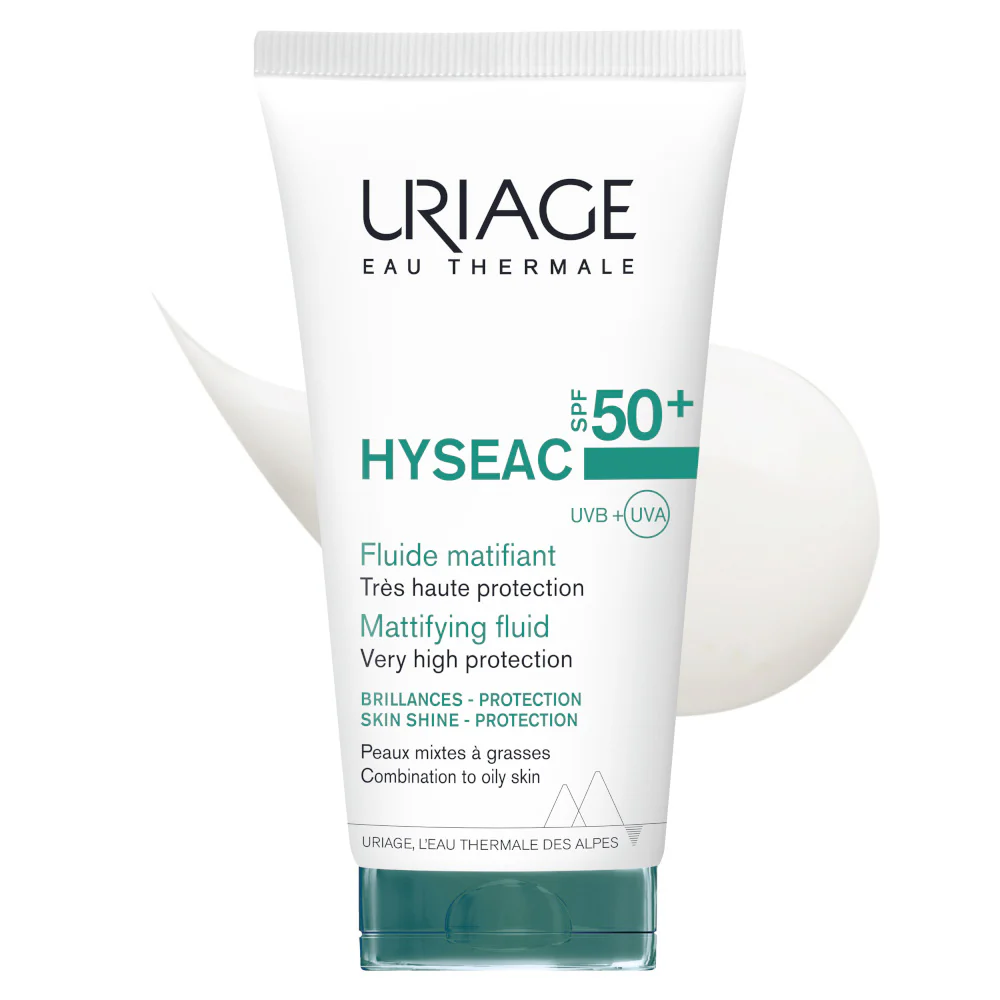 HYSÉAC Fluide Matifiant FPS 50+ - Tratamentos Protetores, Creme Hidratante Diurno