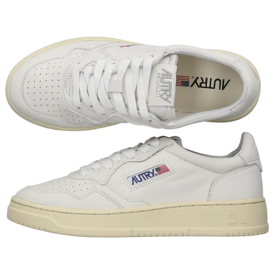 Autry - Sneaker low MEDALIST Ziegenleder - weiß