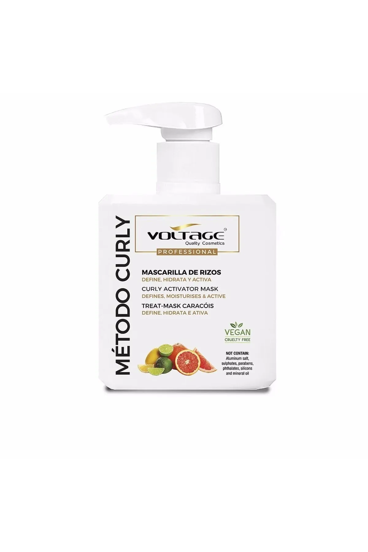 Voltage Cosmetics  Rizos Metodo Curly Mascarilla Voltage Cosmetics 500 ml