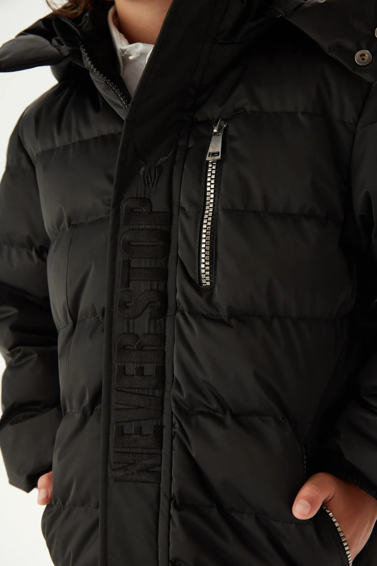 Nebbati  Winterjacke - Schwarz - Puffer