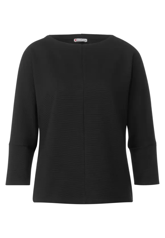 Street One Strukturshirt mit 3/4-Arm