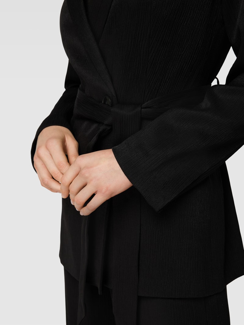 Blazer mit Strukturmuster Modell 'JACE' in schwarz