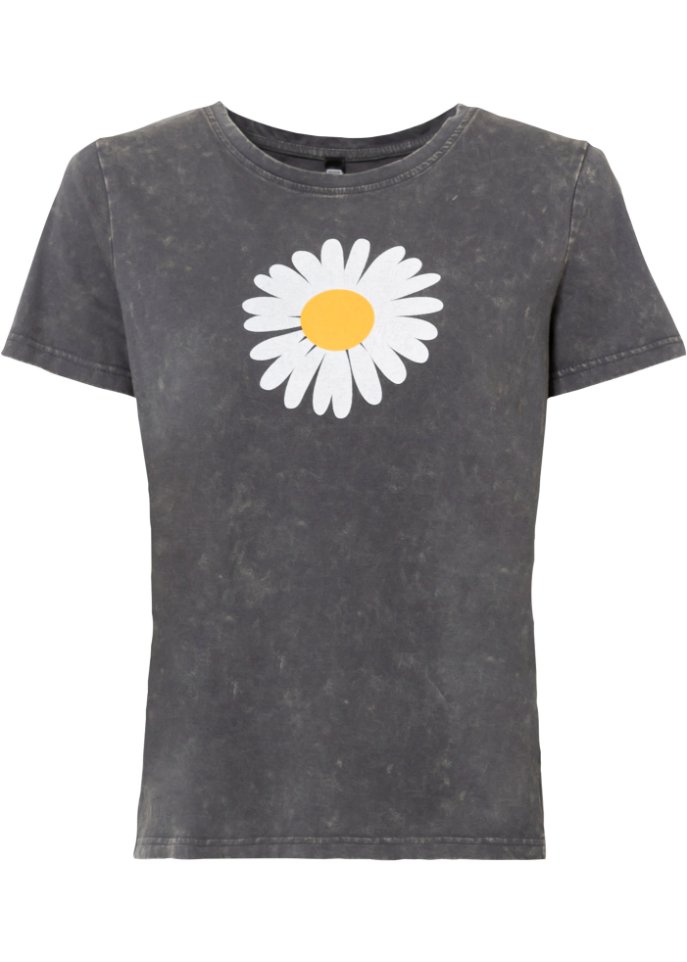 Acid-wash Shirt bedruckt