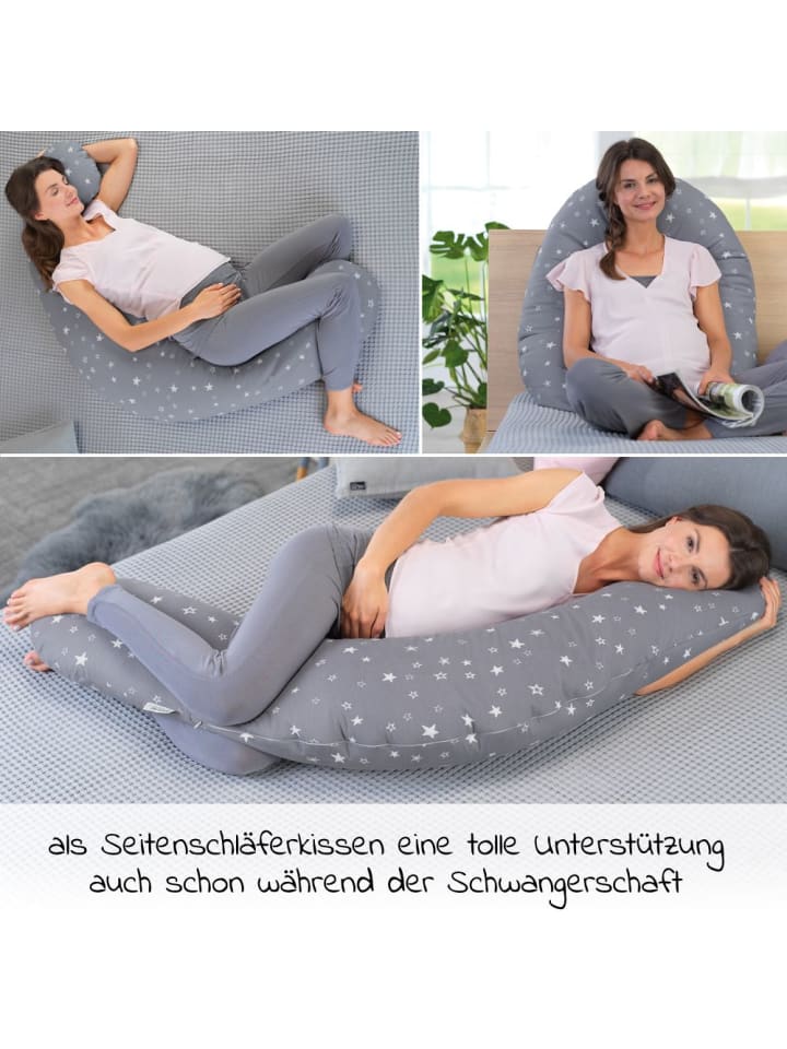 Theraline Stillkissen Das Original in grau,motiv günstig kaufen onesize