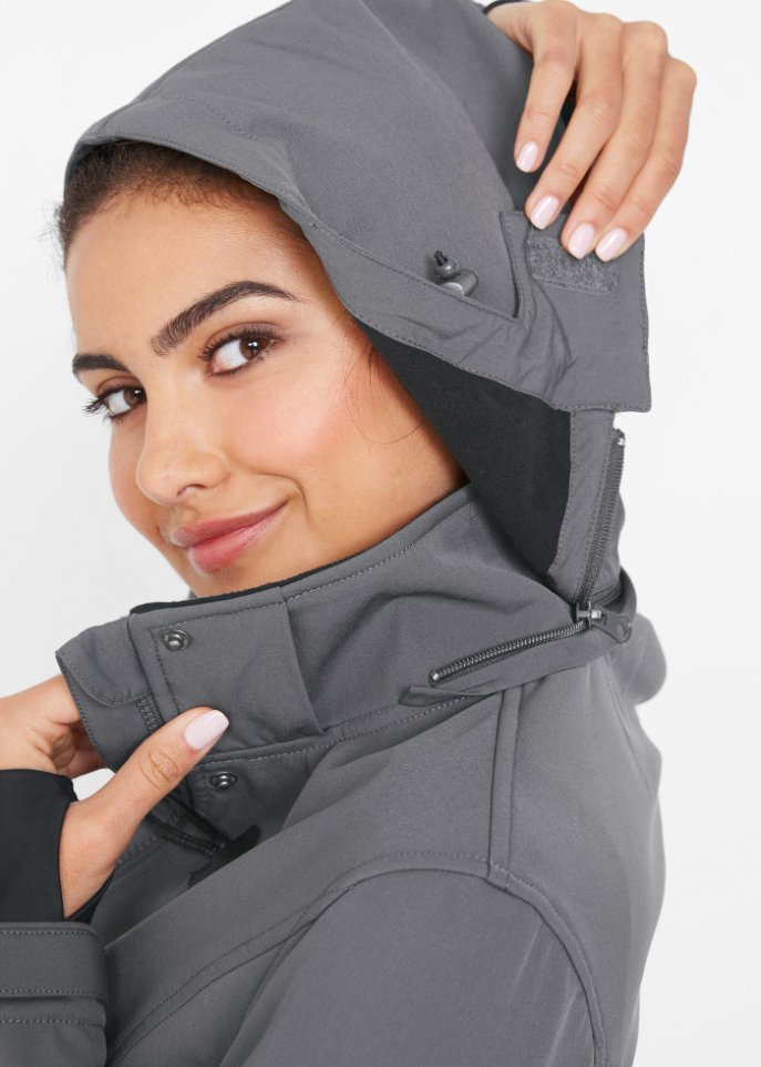 Duffle-Jacke aus Softshell