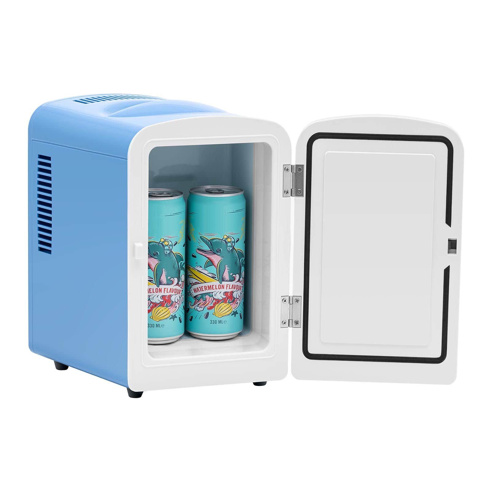 MSW Elektrische Kühlbox Mini-Kühlschrank 12 V/230 V - 2-in-1-Gerät mit Warmhaltefunktion 4L