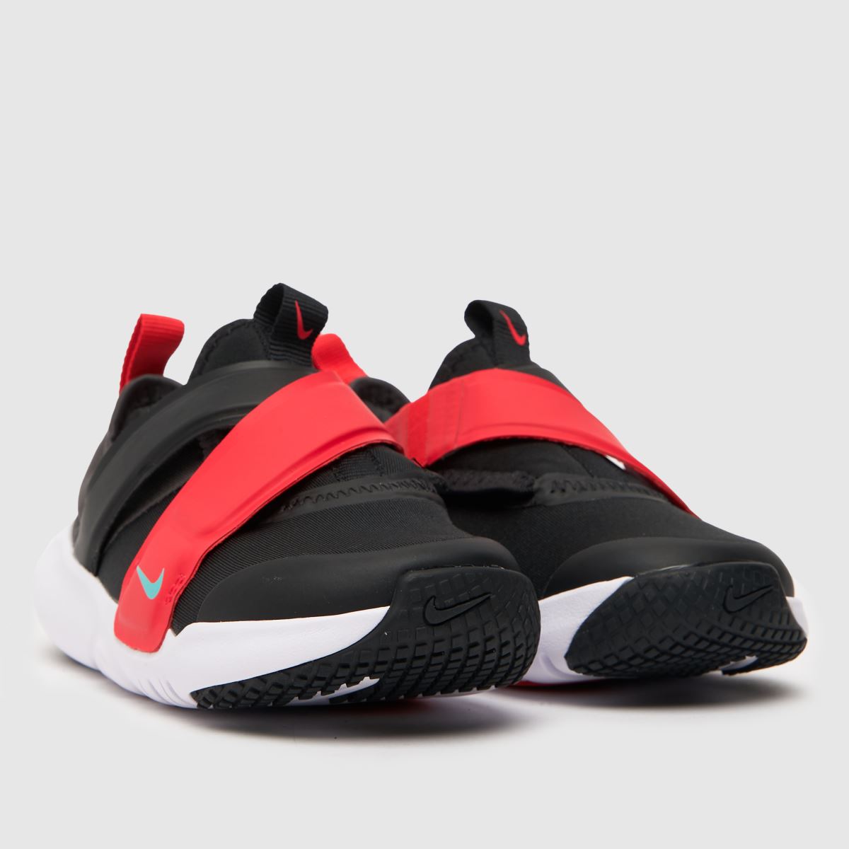 Nike svarta & röda Flex Advance-sneakers för småbarn
