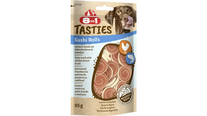 8in1 Tasties Sushi Rolls 85 g