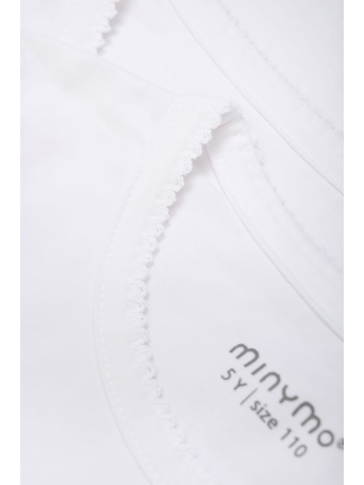Minymo Longsleeve MINYMO - MIBasic 35 T-shirt LS (2-pack) - 3935 in Weiss günstig kaufen