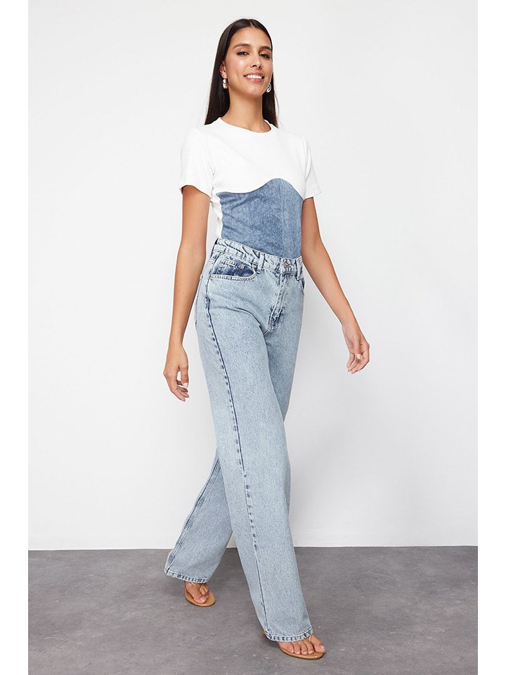 trendyol Jeans - Comfort fit - in Hellblau günstig kaufen