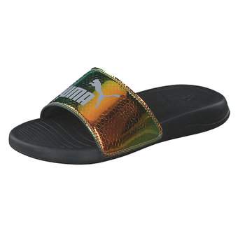 PUMA Popcat 20 Exotics Wns Slides in schwarz