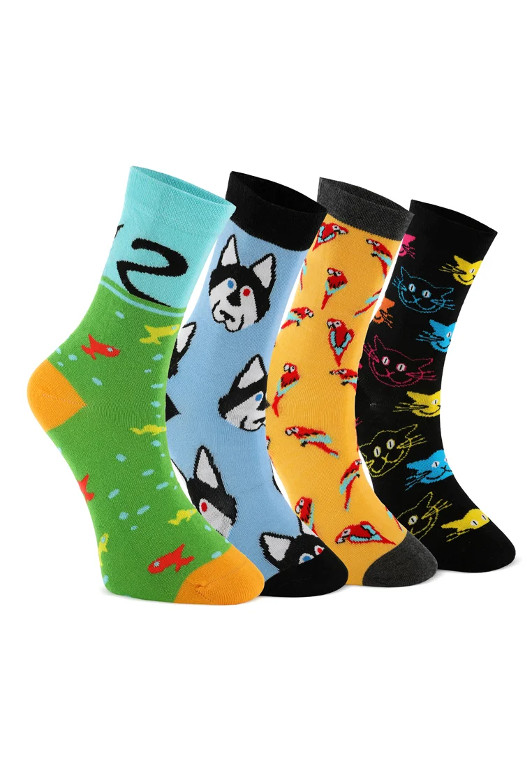 Calcetines Crea PACK DE 4 ANIMALES - Calcetines