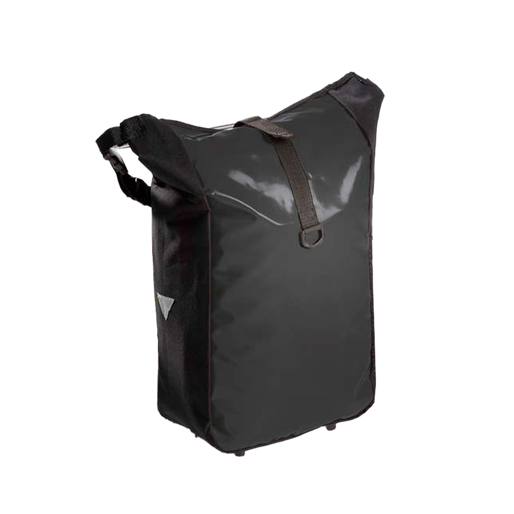 TOP VELO Tarpaulin Fahrradtasche - schwarz