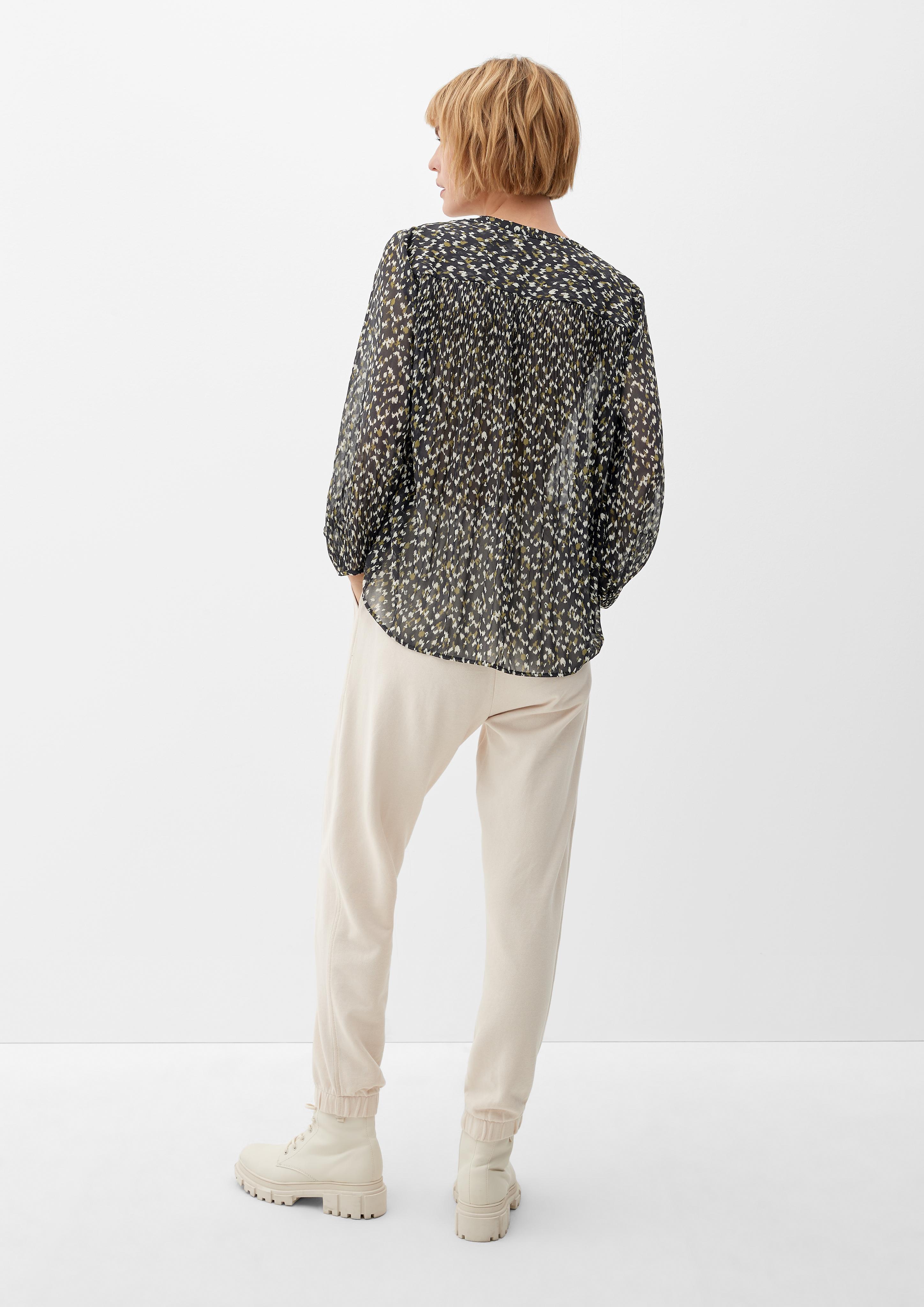 Bluse mit Allovermuster  2120683-99A2