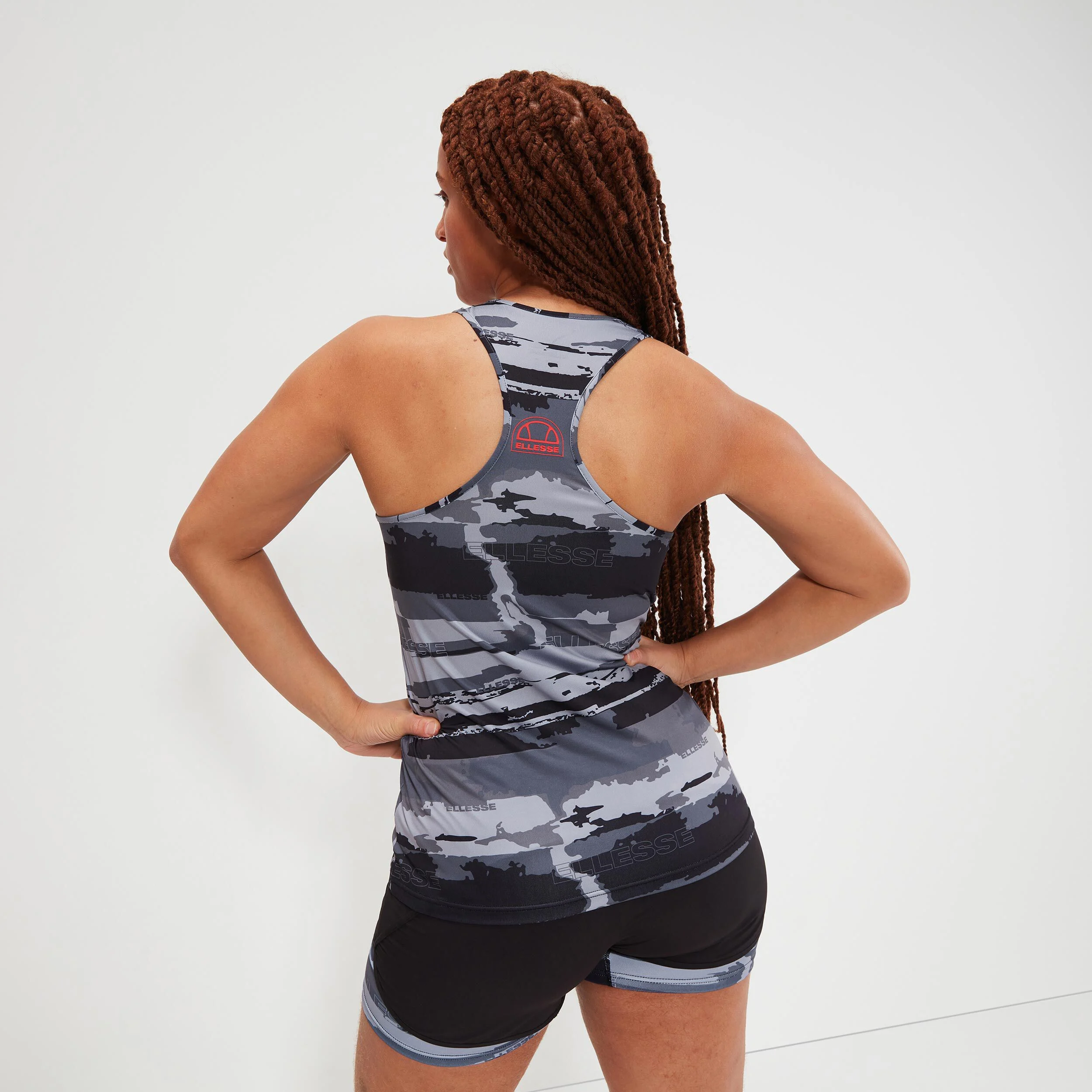 Estrella Tank-Top Damen - Grau, Schwarz