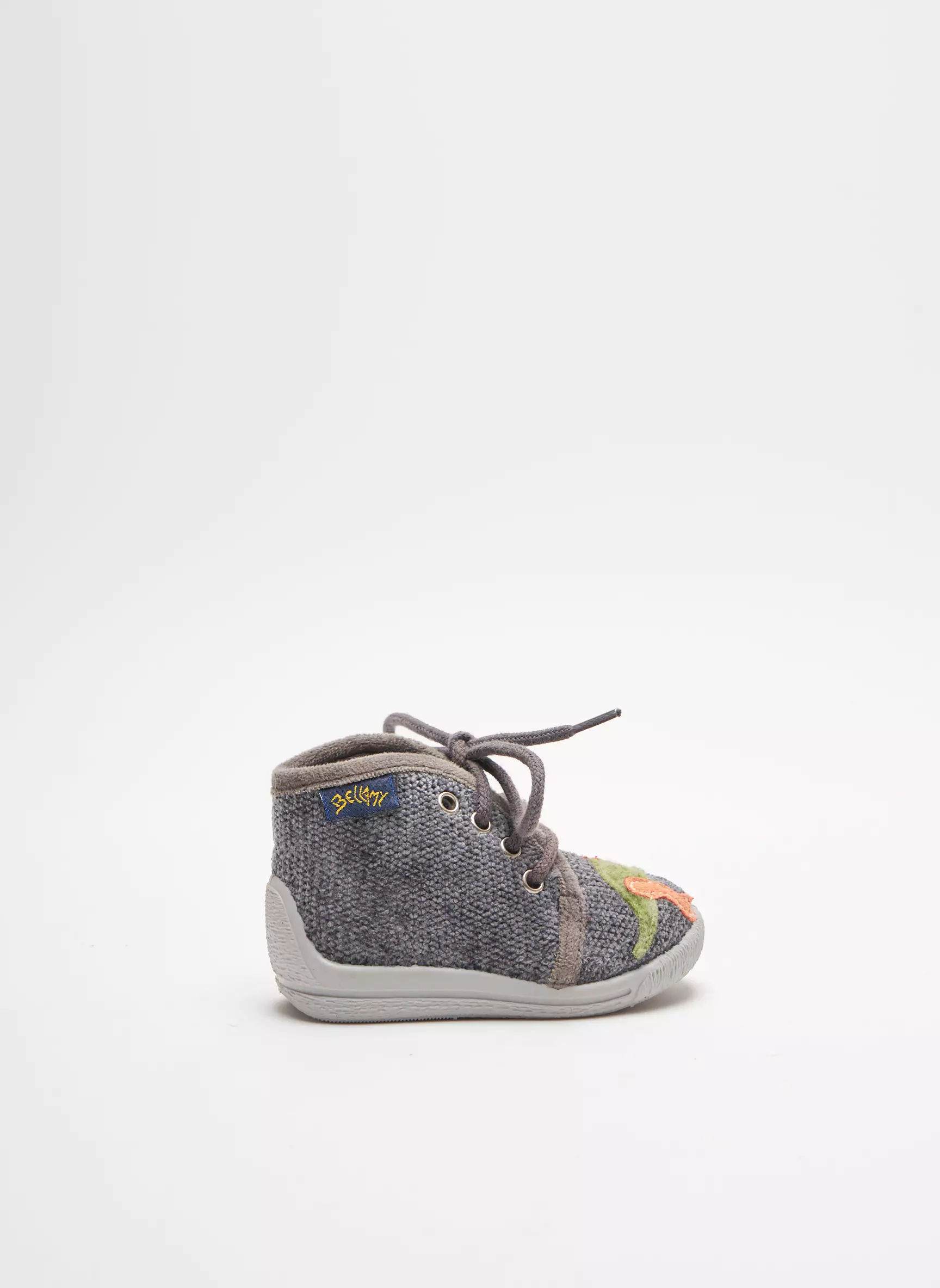 Bellamy Chaussons Garcon couleur gris